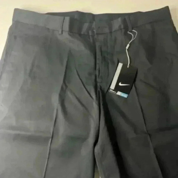 NWT! NIKE Flex Flat Front Core Men's Shorts BLACK Discontinued 833222 Golf - Picture 3 of 6
